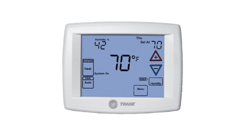 Digital Thermostat, Touch Screen Electric Programmable Heating Thermostat, Digital  LCD Display Remote Control Thermostat Temperature Controller