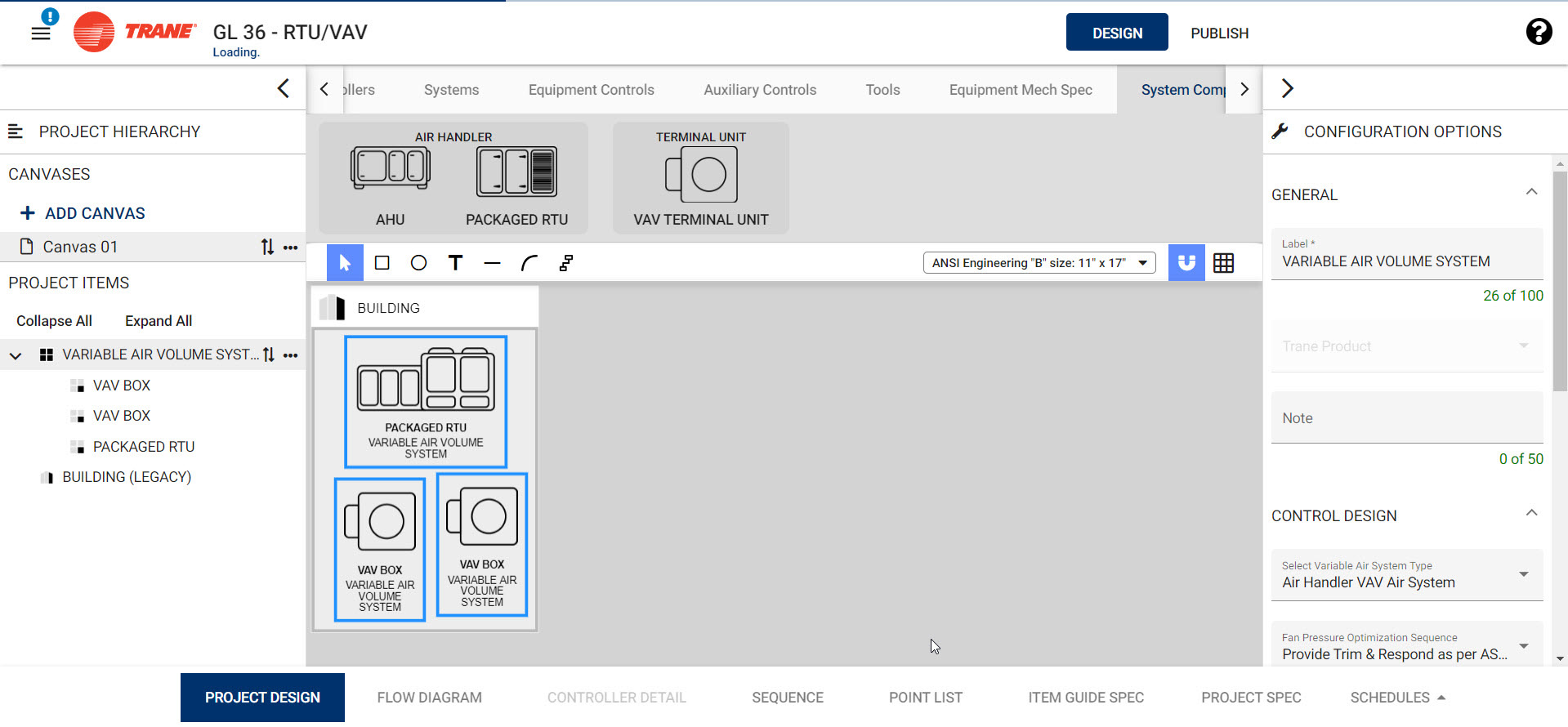 VRF Systems Room Diagram